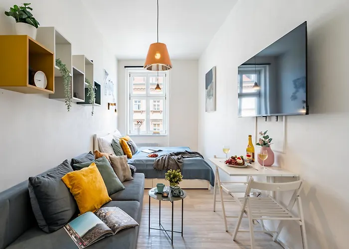 Appartamento Days - Stylish With Netflix In Hip Karlin Praga
